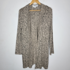 Alice‎ Blue Women's Stitch Fix Medium Long Sleeve Gray Hoodie Cardigan Sweater